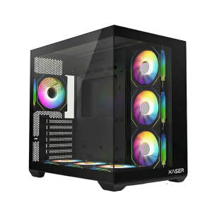 XASER XR20-SİYAH 7X RGB FAN TUŞ KONTROL (PSU YOK) AKVARYUM KASA - Xaser