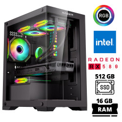 Xaser Xsr1008 i5 7400 16GB Ram 512GB SSD 8GB RX580 Ekran Kartı Oyun Hazır Sistem - Xaser