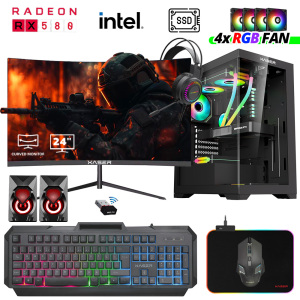 Xaser Xsr1010 i5 7400 16GB Ram 512GB SSD 8GB RX580 Ekran Kartı 24