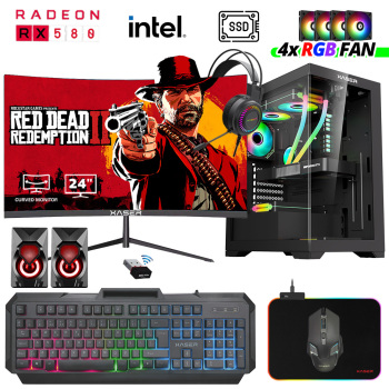 Xaser Xsr1011 i5 7400 32GB Ram 256GB SSD 8GB RX580 Ekran Kartı 24