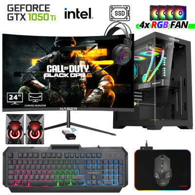 Xaser Xsr1024 i5 7400 32GB Ram 512GB SSD 4GB GTX1050 Ti Ekran Kartı 24