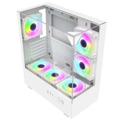 Xaser Xsr1095 Ryzen 7 5700X 32GB Ram 1TB M.2 NVMe SSD 8GB RTX4060 Beyaz Oyuncu Masaüstü Bilgisayarı - Xaser (1)