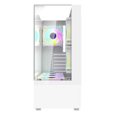 Xaser Xsr1097 Ryzen 5 8400F 32GB DDR5 Ram 1TB M.2 NVMe SSD 8GB RTX4060 Beyaz Oyuncu Masaüstü Bilgisayarı - 3