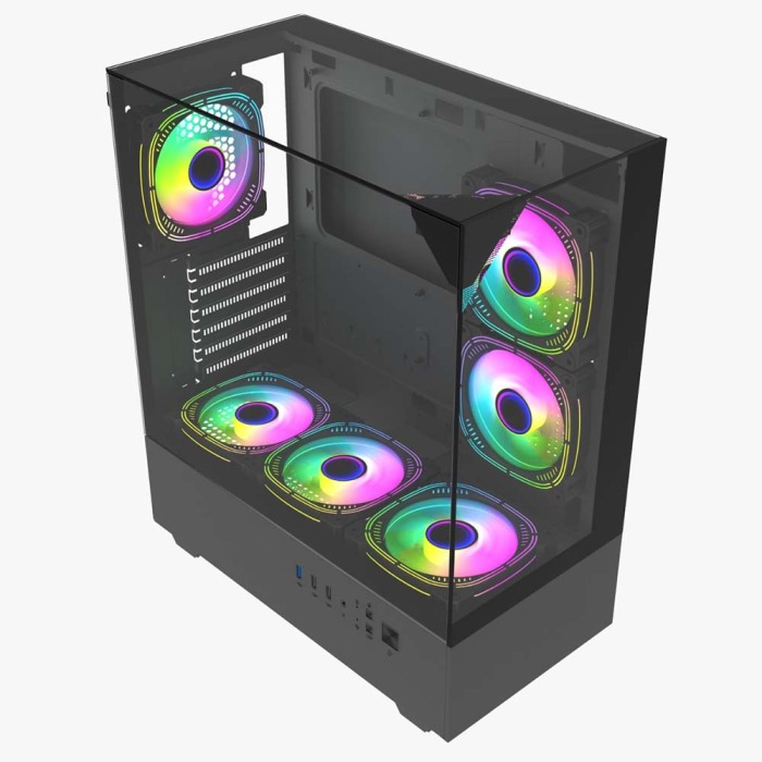 Xaser Xsr1098 Ryzen 5 7500F 32GB DDR5 Ram 1TB M.2 NVMe SSD 8GB RTX4060 Oyun Hazır Sistem - 2