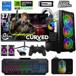 Xaser Xsr1131 i7 12700F 32GB Ram 1TB M.2 NVMe SSD 8GB RTX5060 27