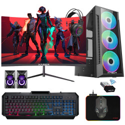 Xaser Xsr1184 Ryzen 5 5500 16GB Ram 512GB M.2 NVMe SSD 4GB GT740 23.8