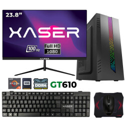 Xaser Xsr1214 Ryzen 5 3600 16GB Ram 512GB SSD 2GB GT610 23.8