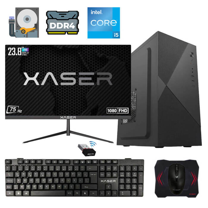 Xaser Xsr1223 i5 14600K 8GB Ram 256GB SSD 23.8