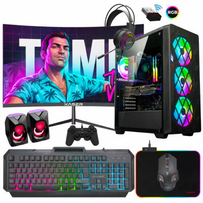 Xaser Xsr1244 i3 6100 8GB Ram 256GB SSD 4GB GT740 23.8