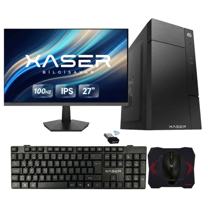 Xaser Xsr1251 i3 2100 8GB Ram 512GB SSD 27