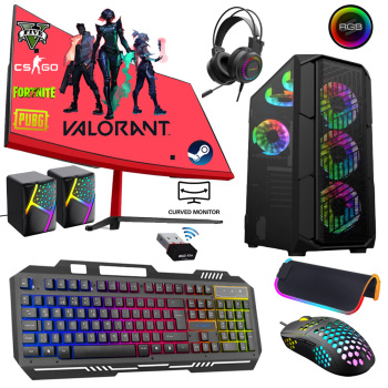 Xaser Xsr275 i5 10400F 16GB Ram 512GB M.2 NVMe SSD 8GB RX580 Ekran Kartı 24