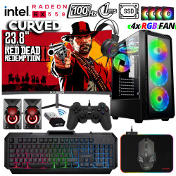 Xaser Xsr314 i5 4590 16GB Ram 512GB SSD 8GB RX580 GDDR5 256Bit 23.8