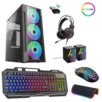 Xaser Xsr378 i5 3470 16GB Ram 512GB SSD 4GB RX550 Ekran Kartı Oyuncu Set Oyun Hazır Sistem - Xaser