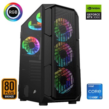 Xaser Xsr578 i5 12400F 16GB Ram 1TB M.2 NVMe SSD 12GB RTX3060 Ekran Kartı Oyun Hazır Sistem - Xaser