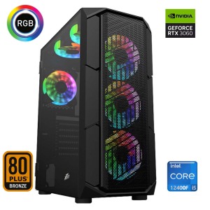 Xaser Xsr580 i5 12400F 32GB Ram 1TB M.2 NVMe SSD 12GB RTX3060 Ekran Kartı Oyun Hazır Sistem - Xaser