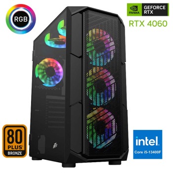 Xaser Xsr675 i5 13400F 16GB Ram 512GB M.2 NVMe SSD 8GB RTX4060 Ekran Kartı 27 180Hz Curved Oyun Hazır Sistem - Xaser (1)