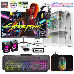 Xaser Xsr818 Ryzen 5 5600 16GB Ram 512GB M.2 NVMe SSD 12GB RTX4070 SUPER 24