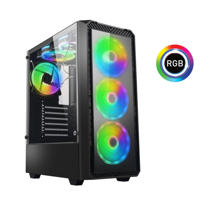Xaser Xsr773 i7 3770 16GB Ram 512GB SSD 4GB RX550 Ekran Kartı Oyun Hazır Sistem - 1