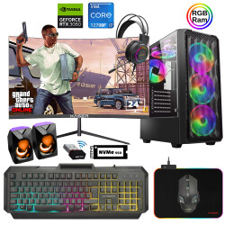 Xaser Xsr885 i7 12700F 16GB Ram 512GB M.2 NVMe SSD 12GB RTX3060 23.8 180Hz Curved Oyuncu Tavsiye Sistem - Xaser