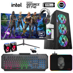 Xaser Xsr932 i5 3470 16GB Ram 1TB M.2 NVMe SSD 4GB GT740 Ekran Kartı 24 Curved Oyuncu Tavsiye Sistem - Xaser