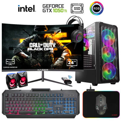 Xaser Xsr936 i5 4590 16GB Ram 1TB SSD 4GB 1050Ti 24 Curved Oyuncu Tavsiye Sistem - 1