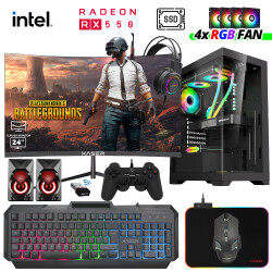Xaser Xsr970 i5 4590 16GB Ram 512GB SSD 4GB RX550 23.8 Curved Oyuncu Tavsiye Sistem - Xaser